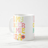 Groovy In My Cheer Mamie Era Cheerleading Lover Kaffeetasse (Vorderseite Links)