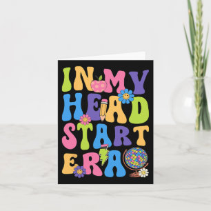 Groovy In My Head Start Ära Headstart Erster Tag Karte