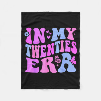 Groovy In My Twenties Era - In My 20s Era Birthday Fleecedecke