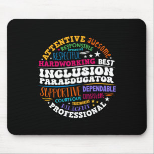 Groovy Inclusion Paraeducator - Besondere Bildung Mousepad