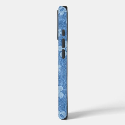 Groovy Indigo Bloom Case-Mate iPhone Hülle (Rückseite / Links)