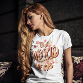 Groovy Inspirierend Rosa-daisy-Blume Seien Sie fre T-Shirt