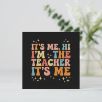 Groovy its me Hi Im Teacher It's Me School