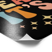 Groovy its me Hi Im Teacher It's Me School Fotodruck (Ecke)