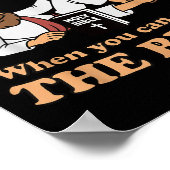 Groovy Jesus Why Open Your Legs When You Can Open  Poster (Ecke)