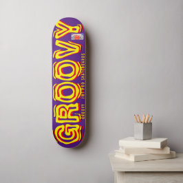 GROOVY JMT OFFIZIELL 7 3/4" Skateboarddecke Skateboard
