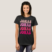 Groovy Jonas Vorname D I Love Jonas Tees Meme (Vorne ganz)