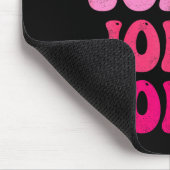 Groovy Jonas Vorname D I Love Jonas Tees Meme Mousepad (Ecke)