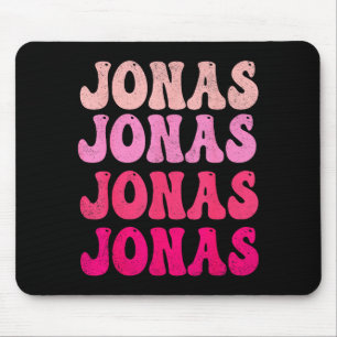 Groovy Jonas Vorname D I Love Jonas Tees Meme  Mousepad