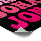 Groovy Jonas Vorname D I Love Jonas Tees Meme Poster (Ecke)