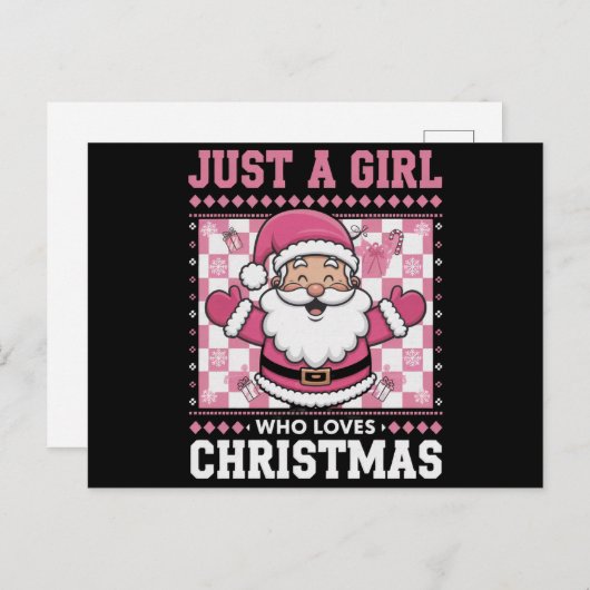 Groovy Just A Girl, die Weihnachten Weihnachten We (Vorne/Hinten)