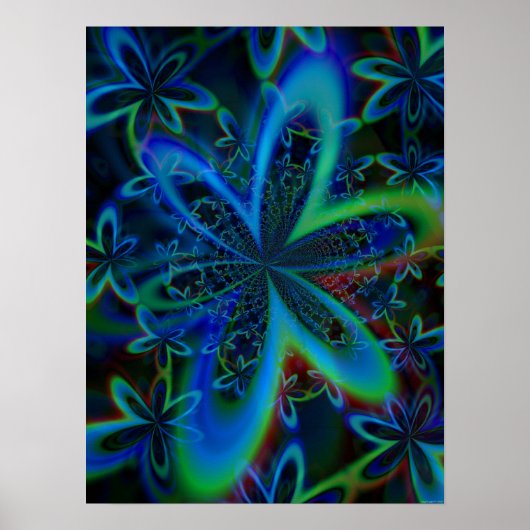 Groovy Kaleidoscope Poster (Vorne)