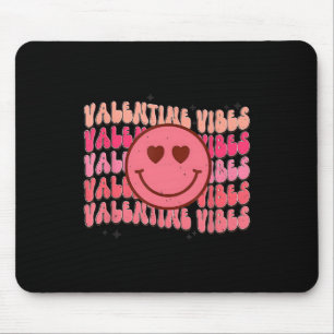 Groovy Karierte Valentinstag Vibes Valentinstag Gi Mousepad