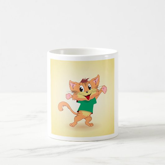 Groovy Katze Kaffeetasse