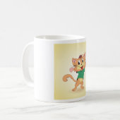 Groovy Katze Kaffeetasse (Vorderseite Links)
