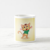 Groovy Katze Kaffeetasse (Mittel)