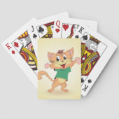 Groovy Katze Spielkarten (Rückseite)