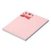Groovy Kinda Liebe Notizblock (Rotiert)