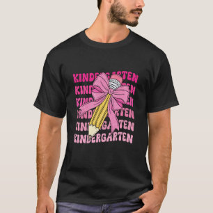 Groovy Kindergarten Coquette Schleife Zurück zur S T-Shirt