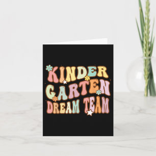 Groovy Kindergarten Dream Team Erster Tag von Byck Karte