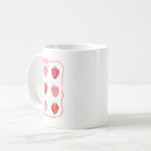 Groovy Kindergarten ist mein Ding Strawberry Kinde Kaffeetasse (Vorderseite Links)