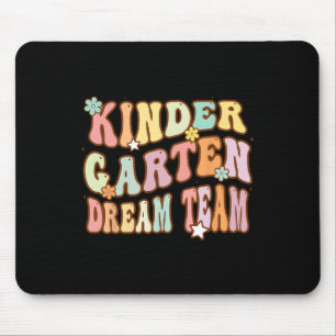 Groovy Kindergarten Traumteam erster Tag zurück Mousepad