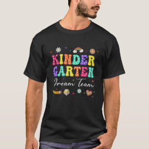 Groovy Kindergarten Traumteam Zurück in die Schule T-Shirt