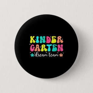 Groovy Kindergarten Traumteam Zurück zur Schule Le Button