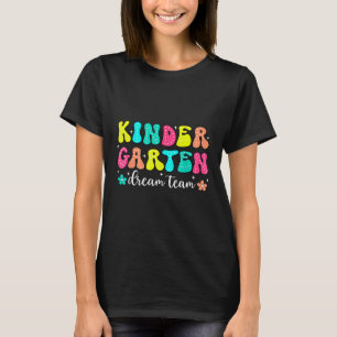 Groovy Kindergarten Traumteam Zurück zur Schule Le T-Shirt
