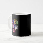 Groovy Kirchenlager 2025 passendes christliches Ca Kaffeetasse (Vorderseite Links)