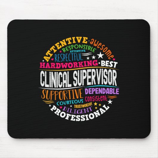 Groovy-Klinikleiter-Würdigung-Gesundheitssorge Mousepad (Vorne)