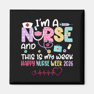 Groovy Krankenschwester Gesundheitswesen Krankenha Magnet