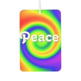 Groovy Krawatte Dye Heart Air Freshener Autolufterfrischer