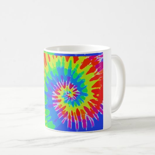Groovy-Krawatte-Tasse Kaffeetasse (VorderseiteRechts)