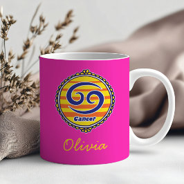 Groovy Krebs Custom Kaffeetasse