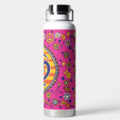Groovy Krebs individuell Trinkflasche (Rückseite)