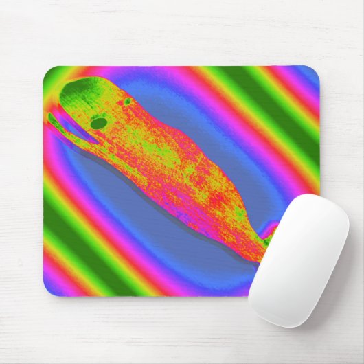 Groovy lächelnd Walmousepad Mousepad (Mit Mouse)