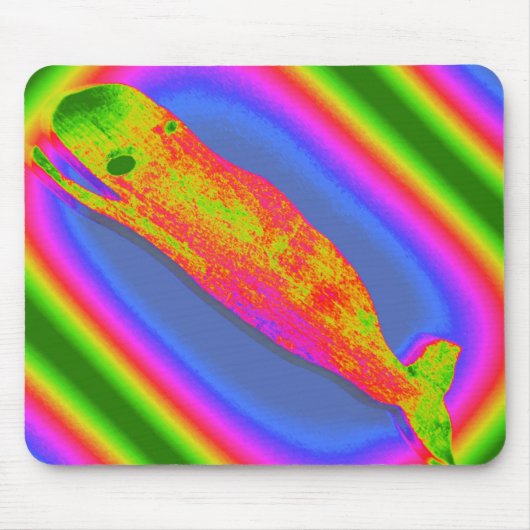 Groovy lächelnd Walmousepad Mousepad (Vorne)