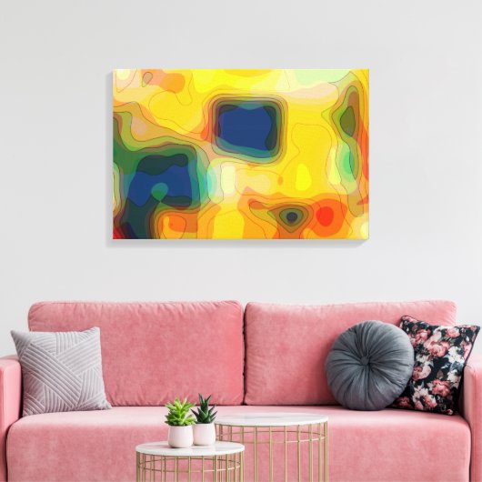 Groovy Lands Leinwanddruck (Insitu (Wohnzimmer))