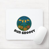 Groovy laufen mousepad (Mit Mouse)
