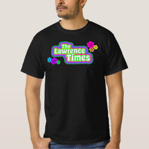 Groovy Lawrence Times einseitiger Wert T-Shirt