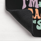Groovy Lehrer sein Ich Hi ich bin der Lehrer sein  Mousepad (Ecke)