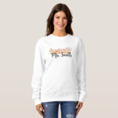 Groovy Lehrer-Shirt Sweatshirt (Vorne ganz)