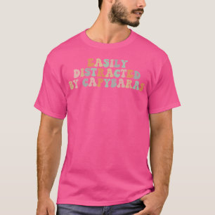Groovy leicht abseits von Capybaras Funny Capyba T-Shirt
