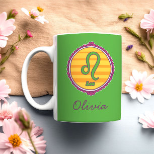 Groovy Leo Custom Kaffeetasse