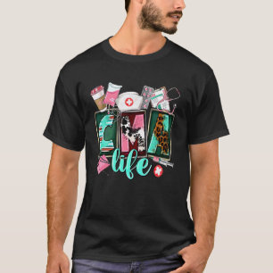 Groovy Leopard CMA Life Zertifizierte Medikamenten T-Shirt