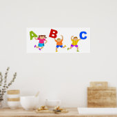 Groovy Letters Poster (Küche)
