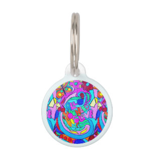 groovy Liebe des Hippie Tiermarke