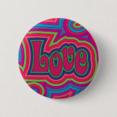 Groovy Liebe-Knopf Button (Vorderseite)