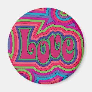 Groovy Liebe Magnet